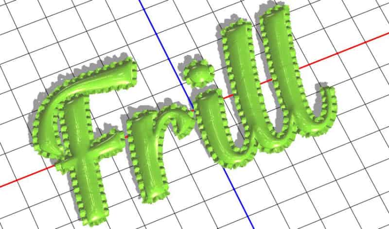 如何在ps中创建膨胀的3D褶边文字效果(图34)